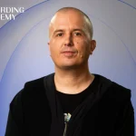 Іван Клименко на тлі логотипу Recording Academy